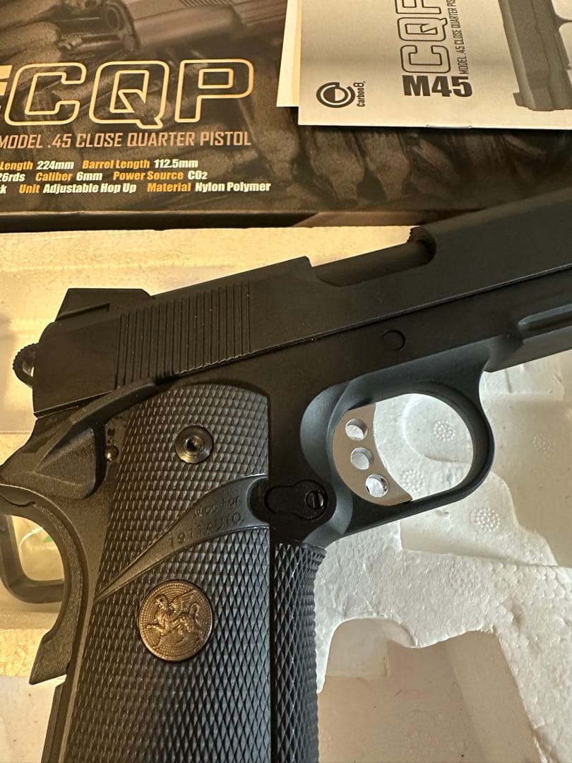 カーボン8 CQP M45 エアガン CO2ガス