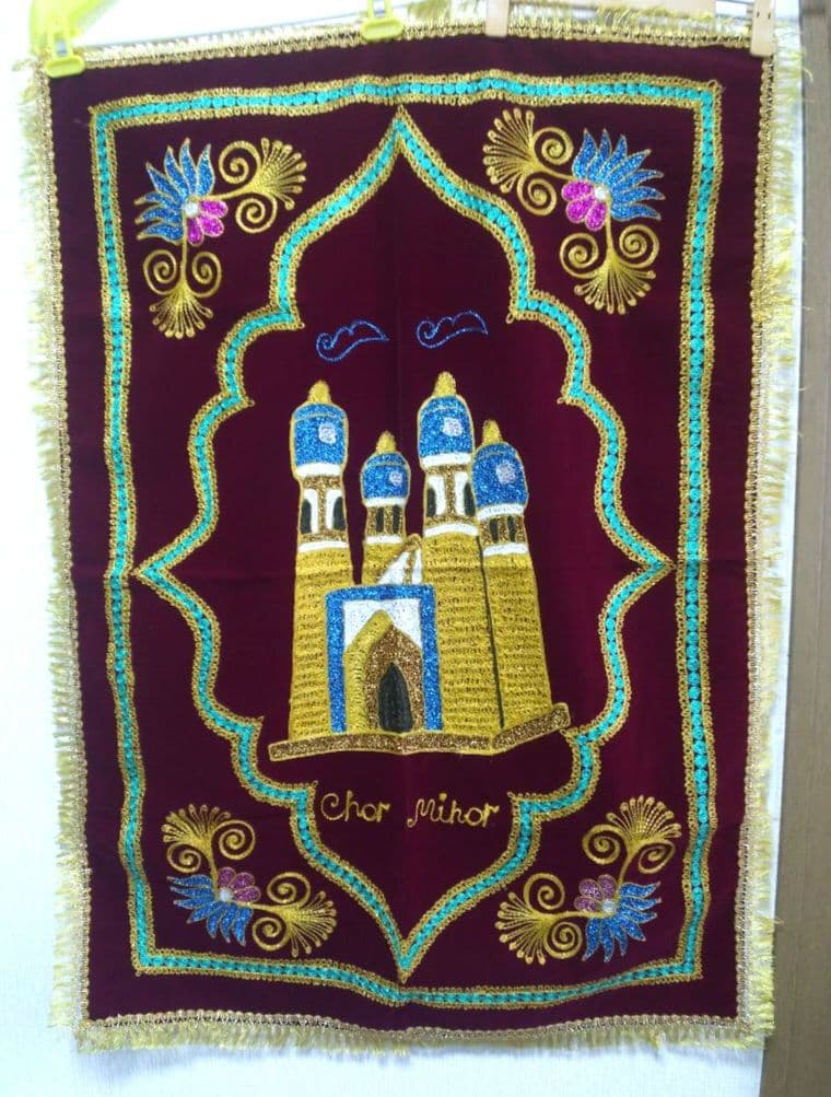 80年代製　ウズベキスタン製　ヴィンテージ　スザニ刺繍　貴重品