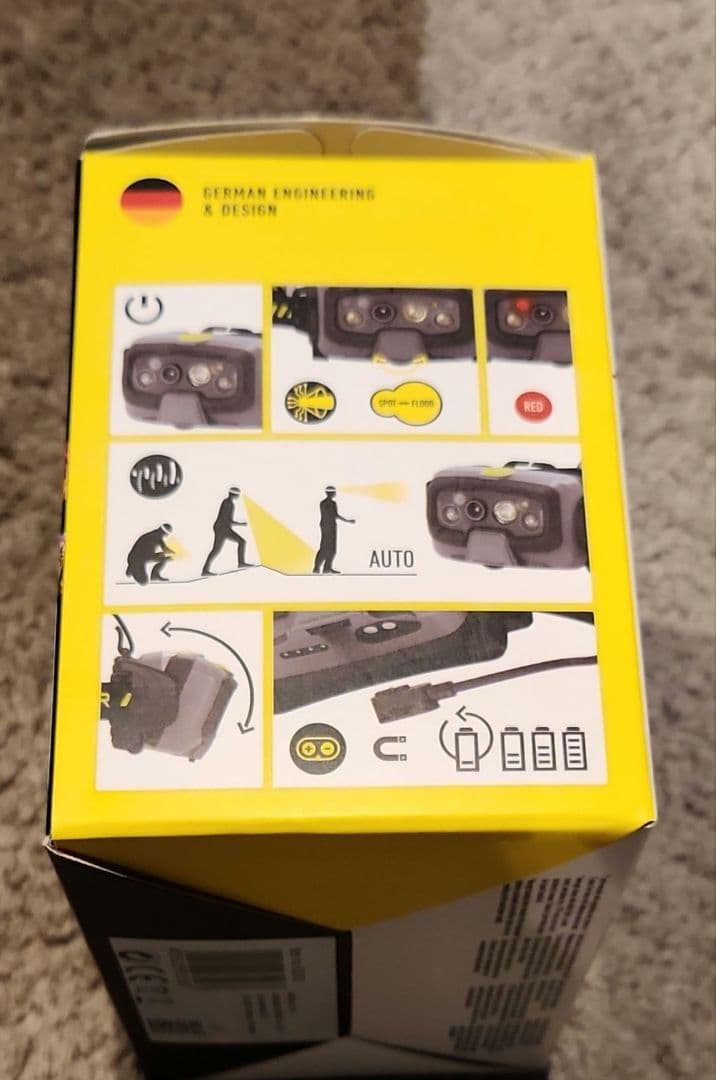 レッドレンザー　LEDLENSER　HF8R WORK 　ヘッドランプ