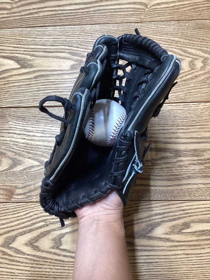 【レア】硬式 野球 グローブ 左 リーグスター 投手用 外野手用 高校野球 中学
