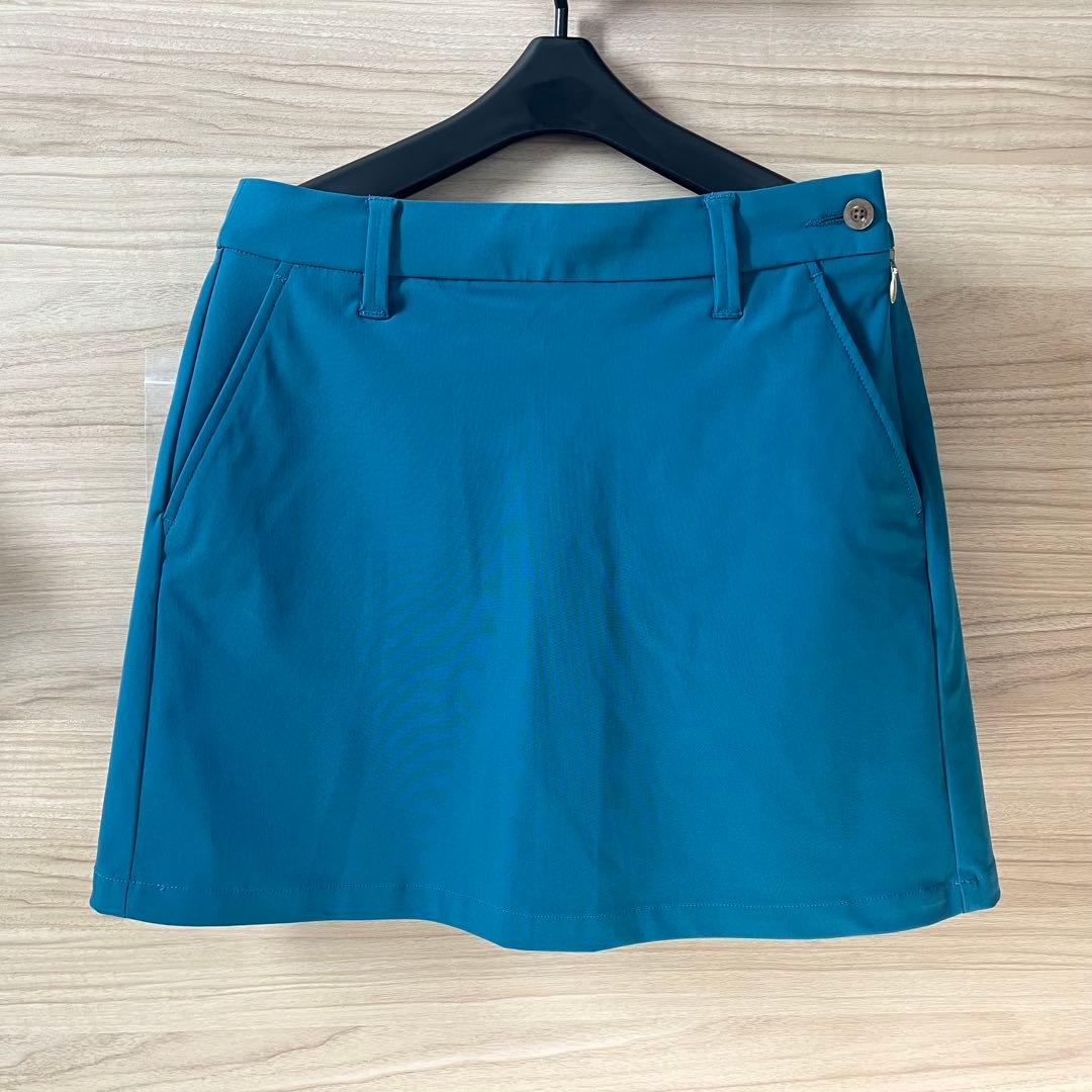 新品★55,000円 BRIEFING&Felisi 上下２枚セット 青緑 S