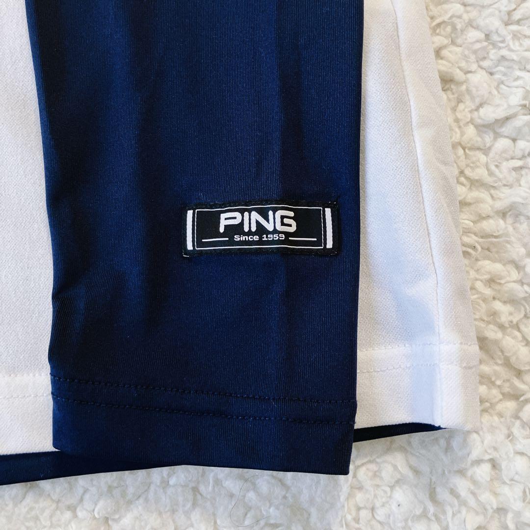 【新品L】PING レイヤード ポロシャツ & インナー　セット　メンズ