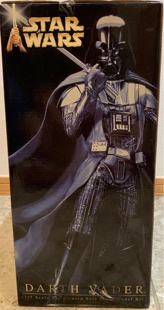 未開封新品STAR WARS Darth Vader ソフトビニール組立キット