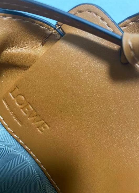 LOEWE ロエベ ハンモック ドローストリング ミニ バッグ ブラウン