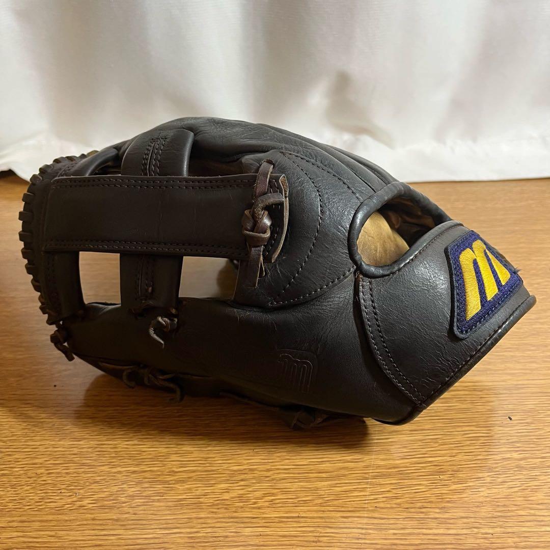 ミズノ ワールドウィン 一般軟式 グローブ グラブ 左投げ 外野用 良品 日本製