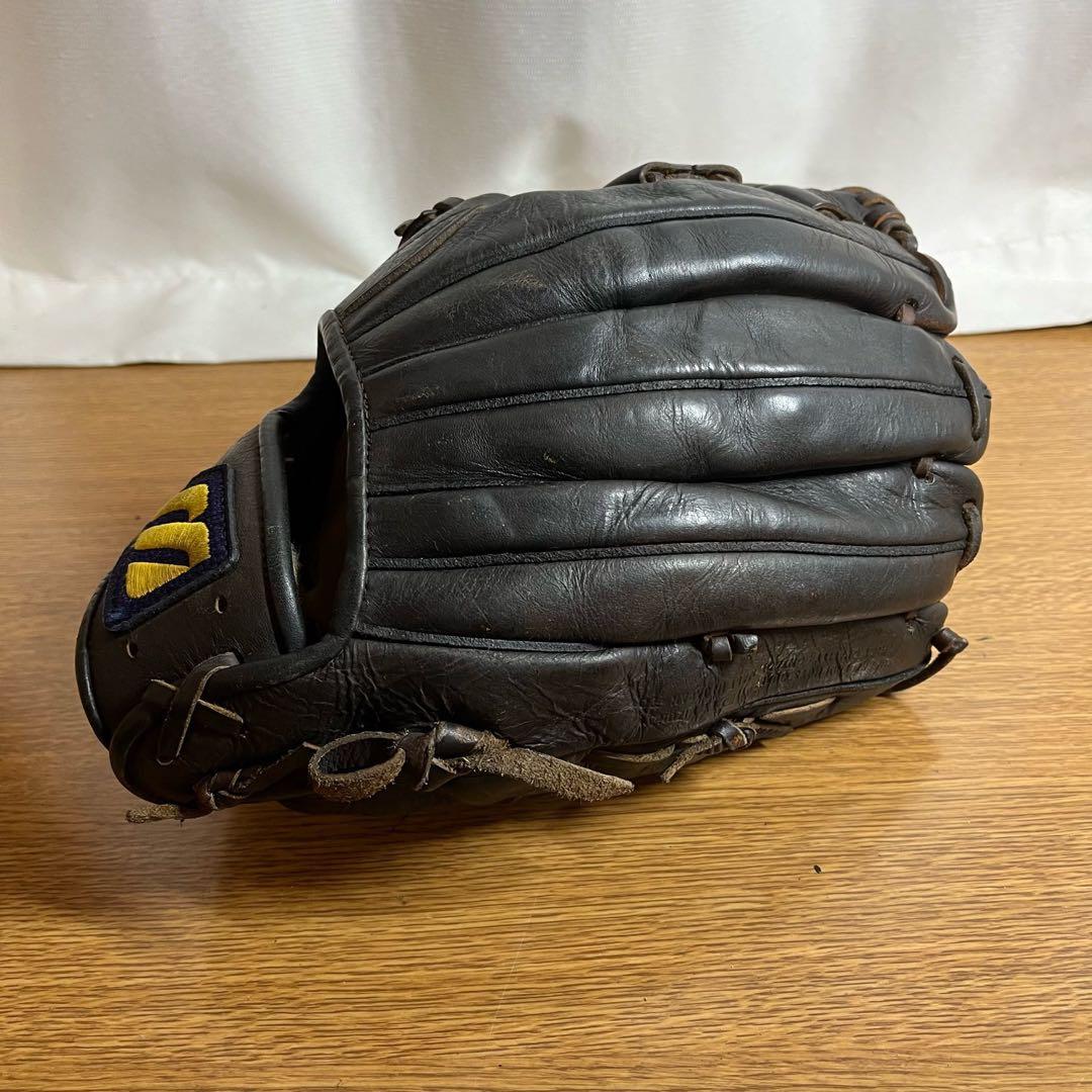 ミズノ ワールドウィン 一般軟式 グローブ グラブ 左投げ 外野用 良品 日本製