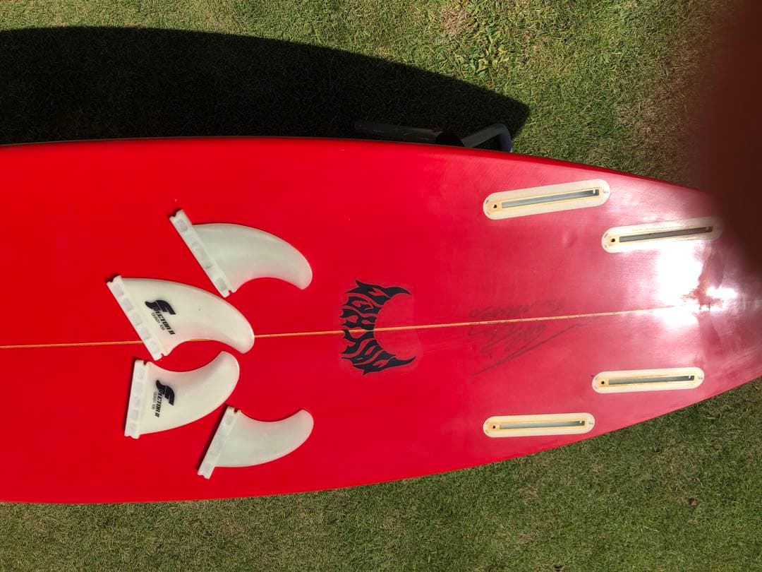 Lost メイヘム 6'2\"サーフボード クワッド フューチャーフィン付き