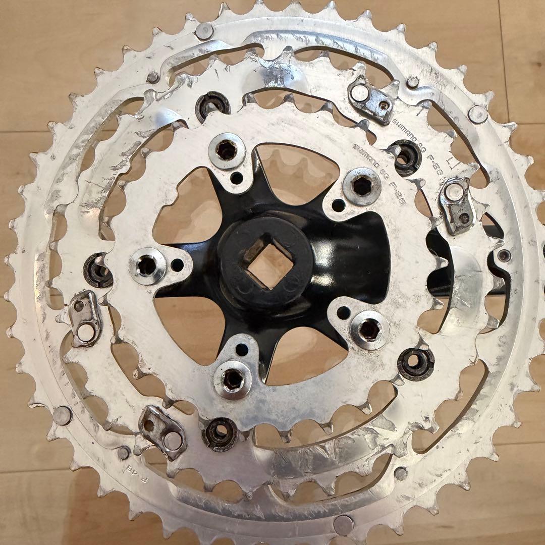 SHIMANO DEORE LX fc-m560 クランクセット