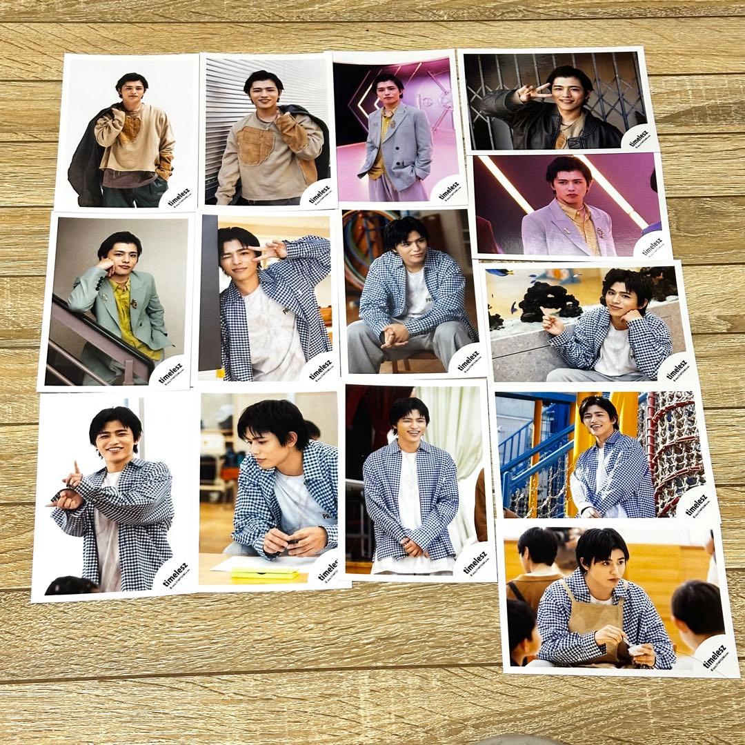 timelesz 篠塚大輝 歴代公式写真全種