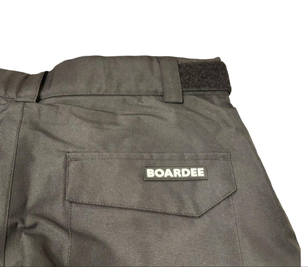 BOARDEE スノーボードウェア 上下セット ピンク ブラック M
