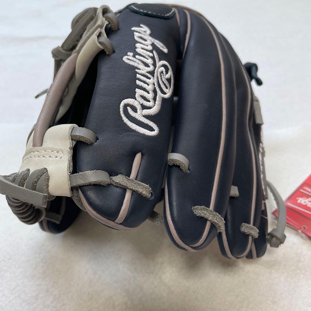 【未使用タグ付き】ローリングス 軟式野球グローブ ニューヨークヤンキース