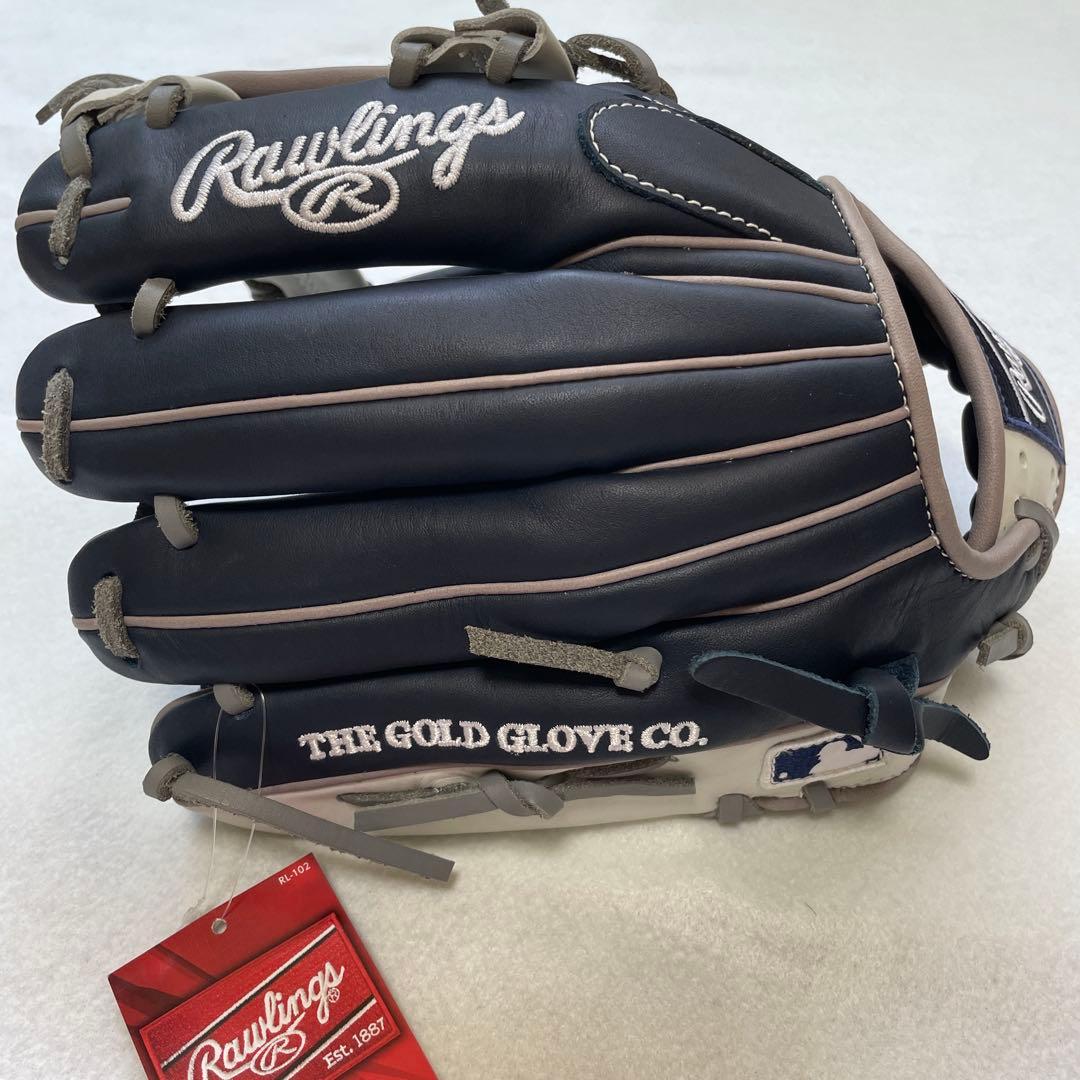 【未使用タグ付き】ローリングス 軟式野球グローブ ニューヨークヤンキース