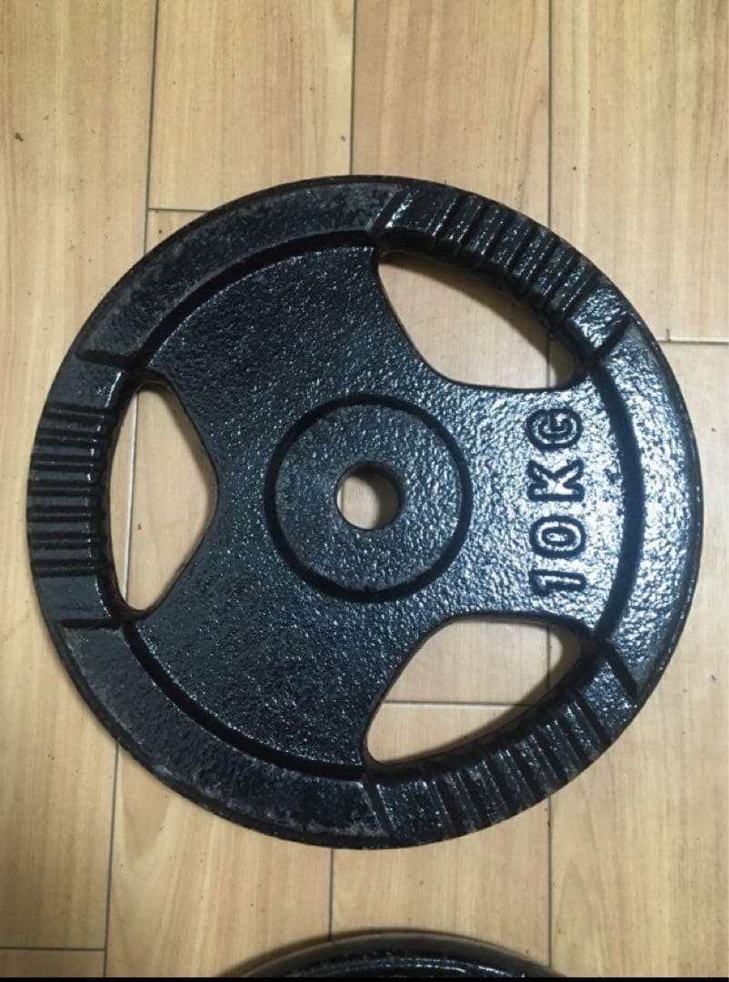 バーベル10kg プレート 2枚 28mm 用