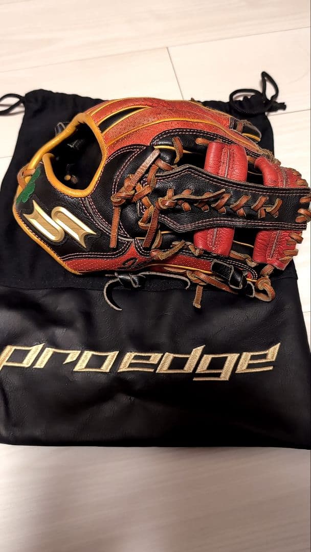 良型！　SSK　プロエッジ　内野用　軟式オーダーグラブ
