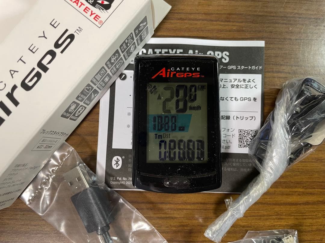未使用 Cateye GPS サイコン AIR GPS CC-GPS