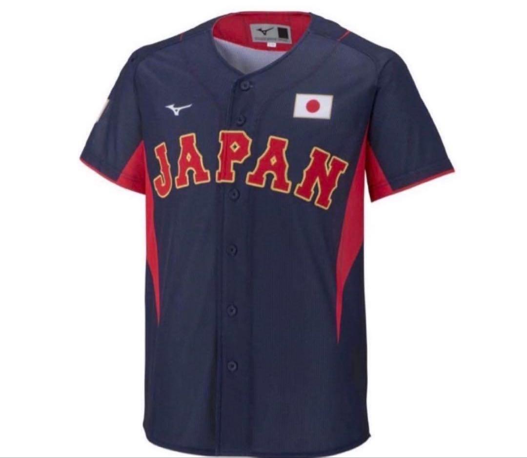 ♡*様 新品☆Mizuno 侍ジャパン ビジターレプリカユニフォーム無地／22年