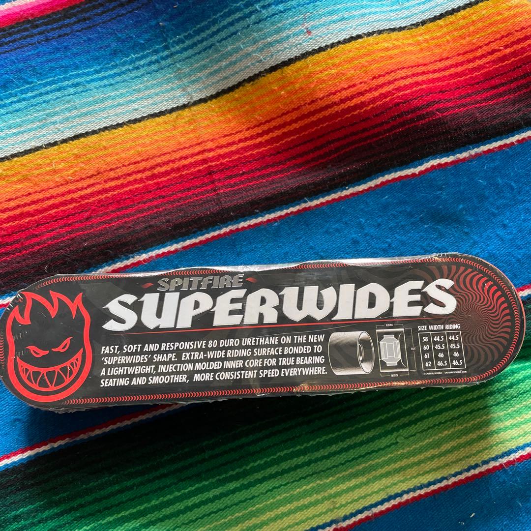 Spitfire SUPERWIDES ソフトウレタン58mm80HD