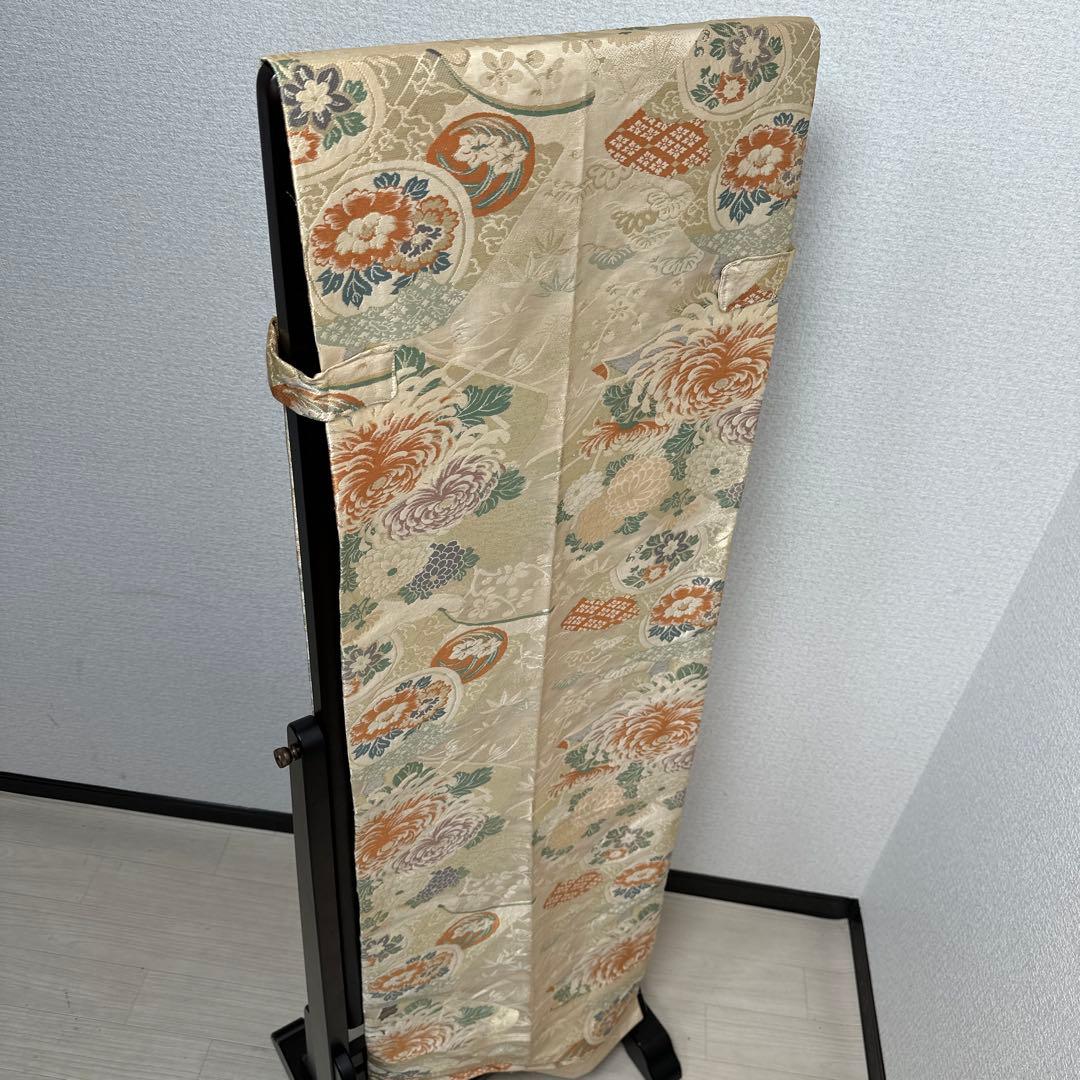 展示品 美品 北海道民芸 スタンドミラー 鏡 姿見 全身鏡 樺材 無垢材 i1※