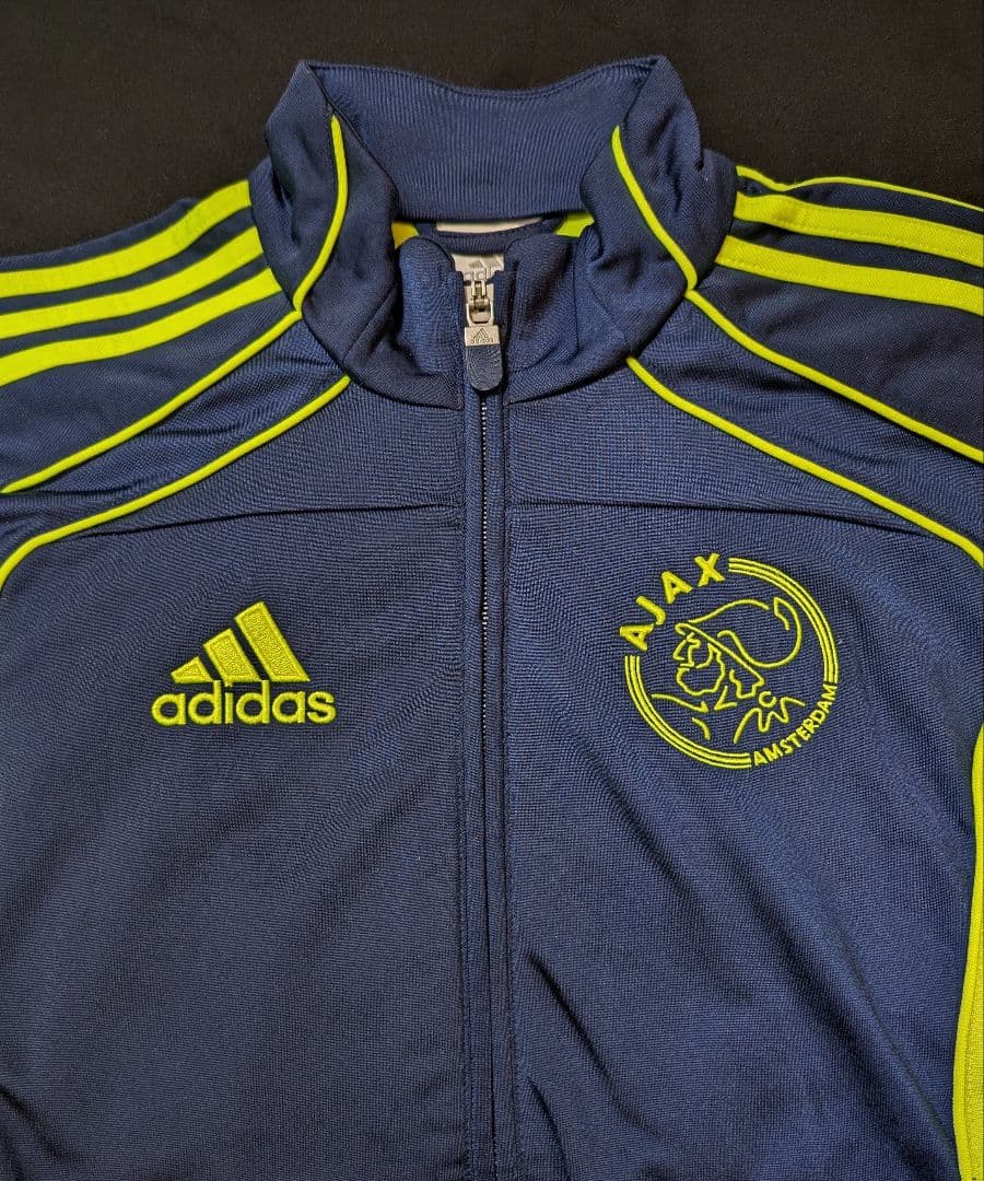 adidas アヤックス アムステルダム トラックジャケット 刺繍ロゴ