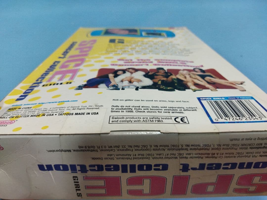スパイスガール　SPICE GIRLS　フィギュア　未開封品？ 難あり