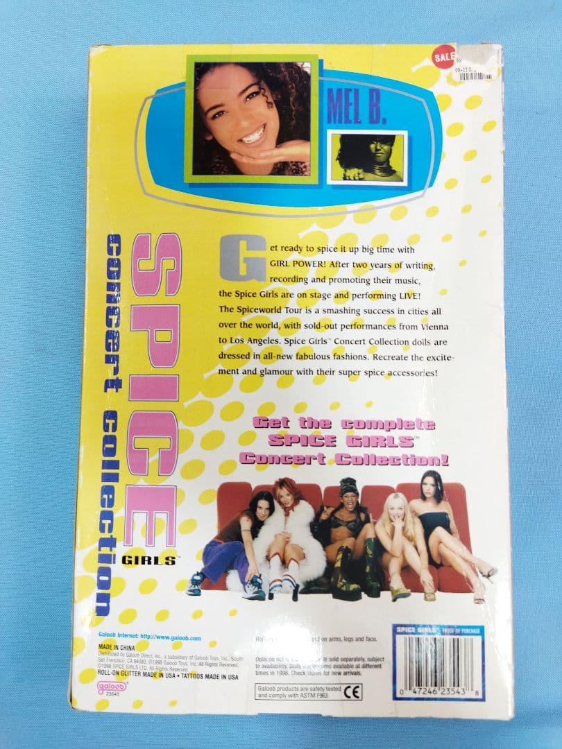 スパイスガール　SPICE GIRLS　フィギュア　未開封品？ 難あり