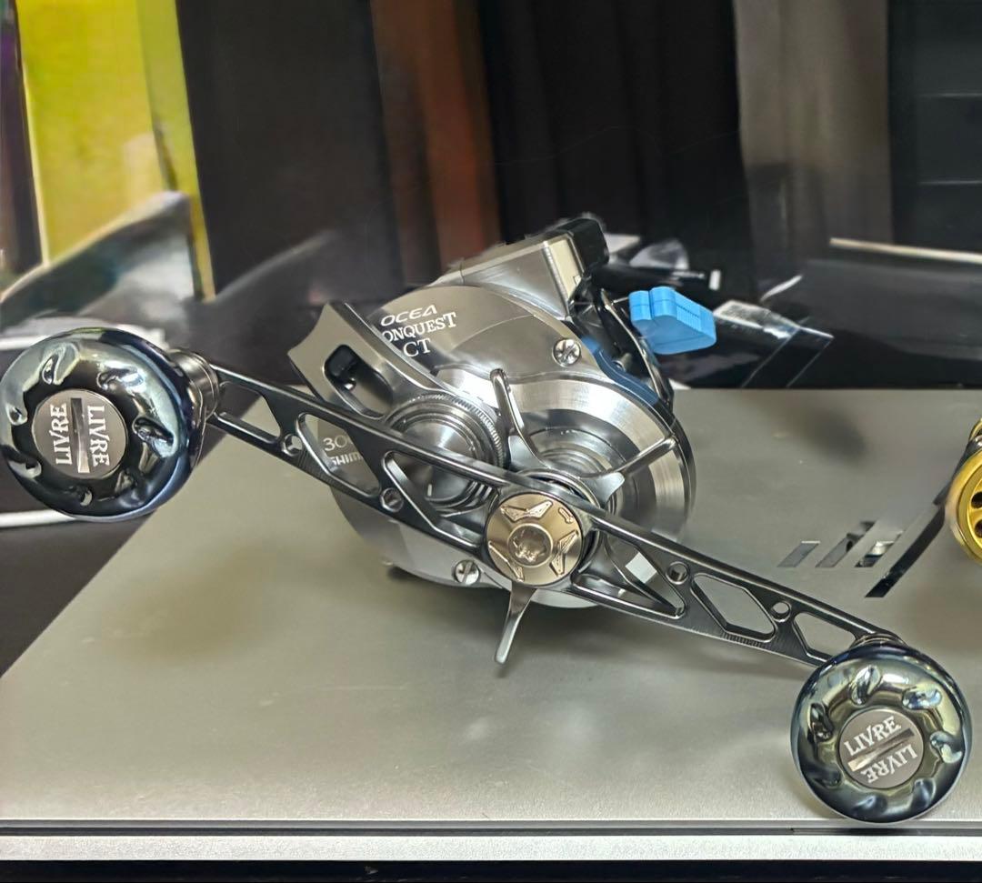 リブレ　クランク130 ガンメタ　(24オシアコンクエスト ct 300装着品）