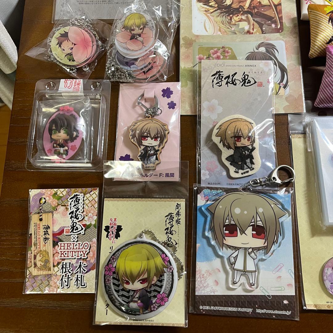 【まとめ売り】薄桜鬼 アクスタ キーホルダー キティ コラボ 非売品 オトメイト