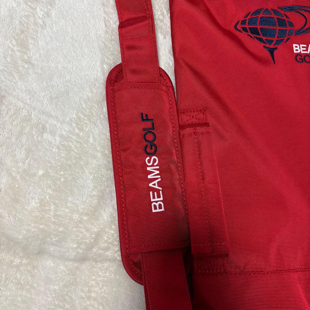 美品 BEAMS GOLF / クラブケース　赤