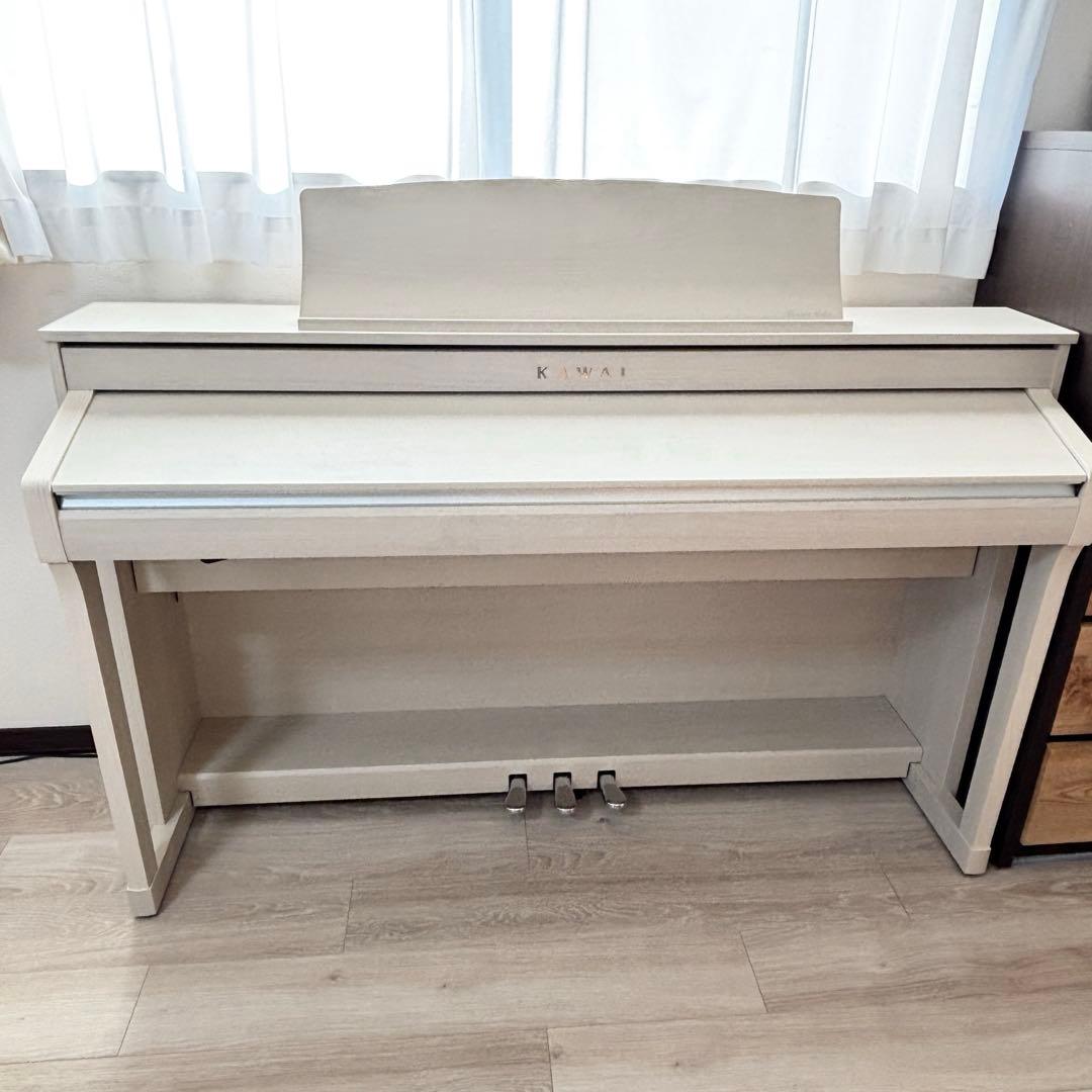 送料無料！KAWAI CA58A ホワイトデジタルピアノ 電子ピアノ カワイ