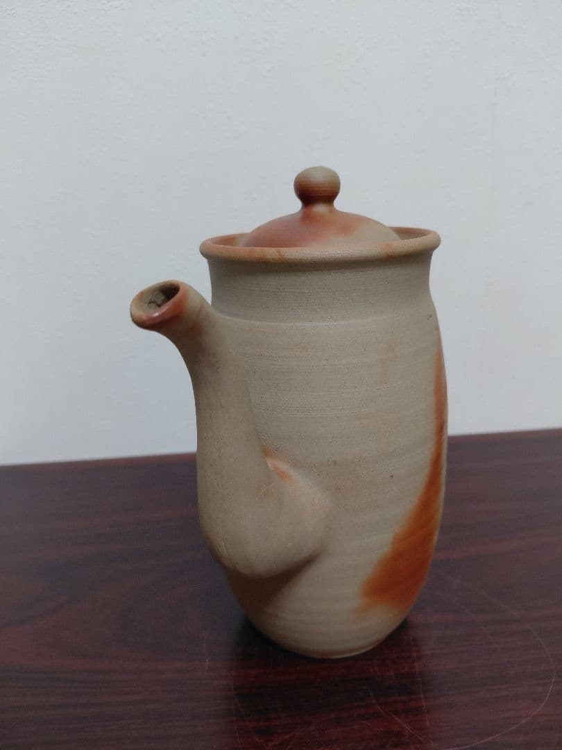 備前焼 木村陶峰 水注 ティーポット 急須 茶道具