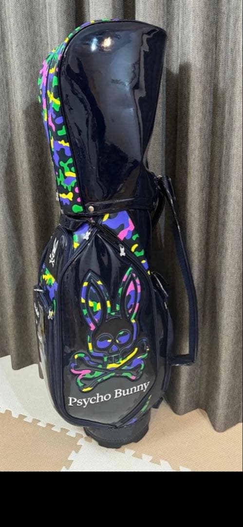 [美品・希少]Psycho Bunny ゴルフバッグ・キャディバッグ