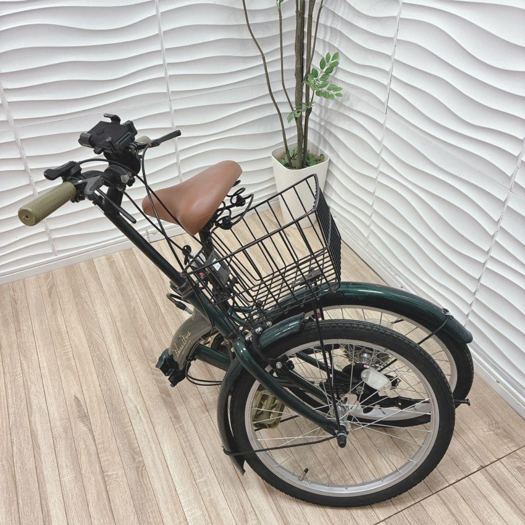 ◇大阪府 神戸市 配達料無料！◇THREE STONE◇折り畳み自転車20インチ
