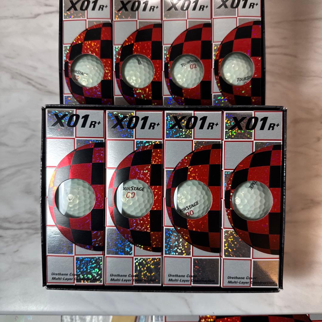 TOUR STAGE X01Rゴルフボール 4ダース own name入り