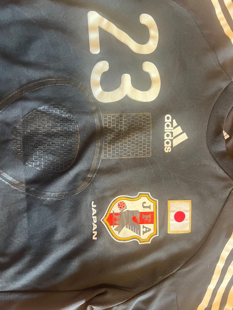 日本代表 2010 GK オーセンティック長袖 #23 川口能活 直筆サイン入り
