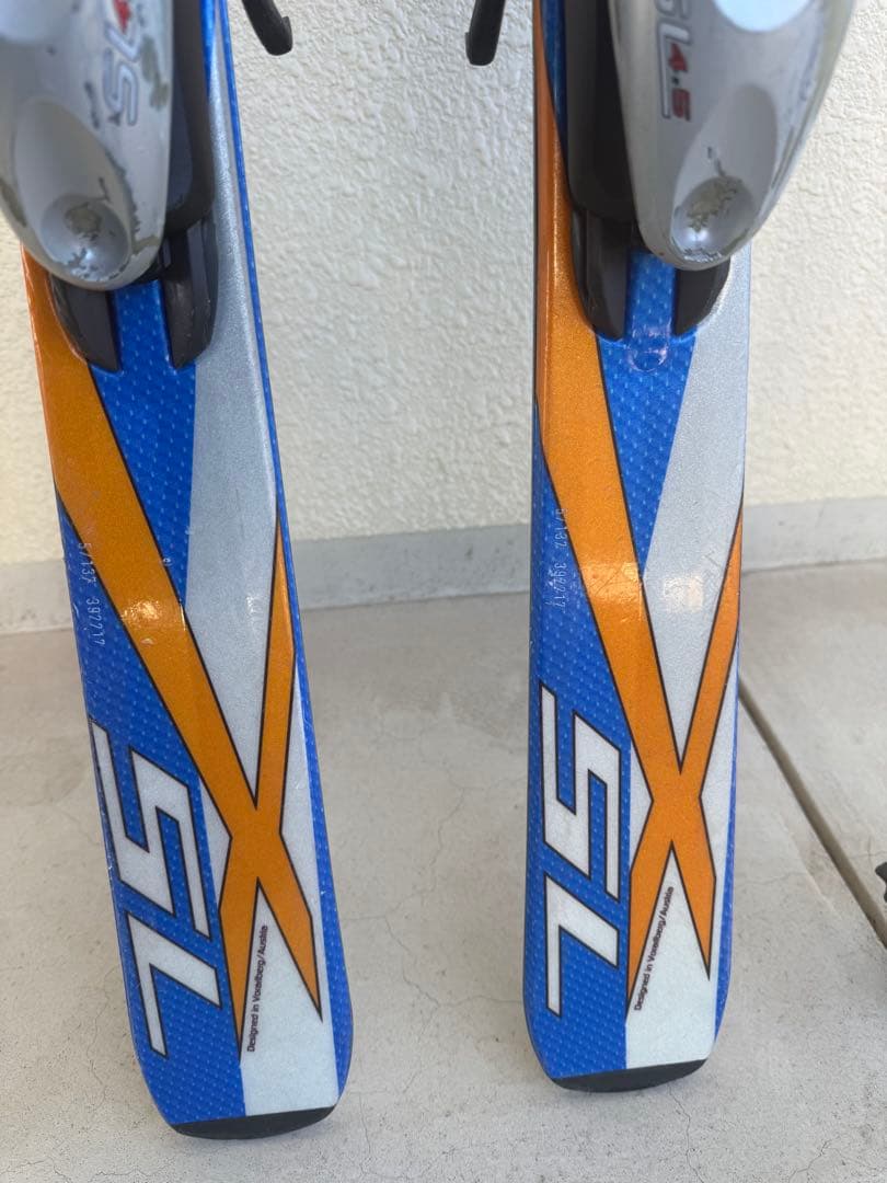 HEAD XRC 75 スキー 137cm ポール94cm付き
