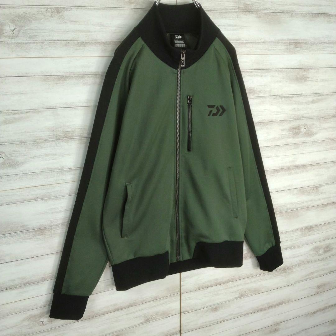 Daiwa フィッシングジャケット トラックジャケット　ジャージ M グリーン系