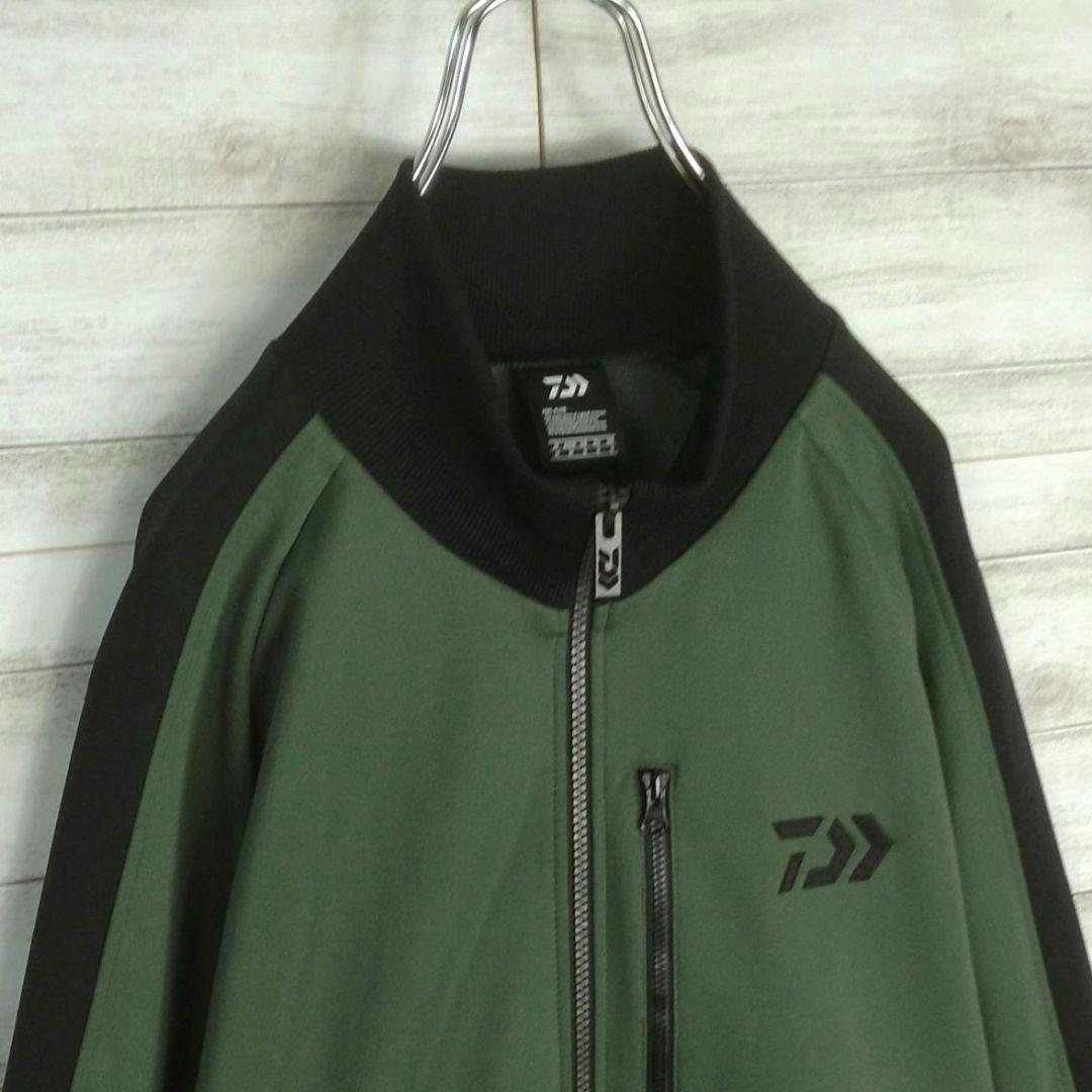 Daiwa フィッシングジャケット トラックジャケット　ジャージ M グリーン系