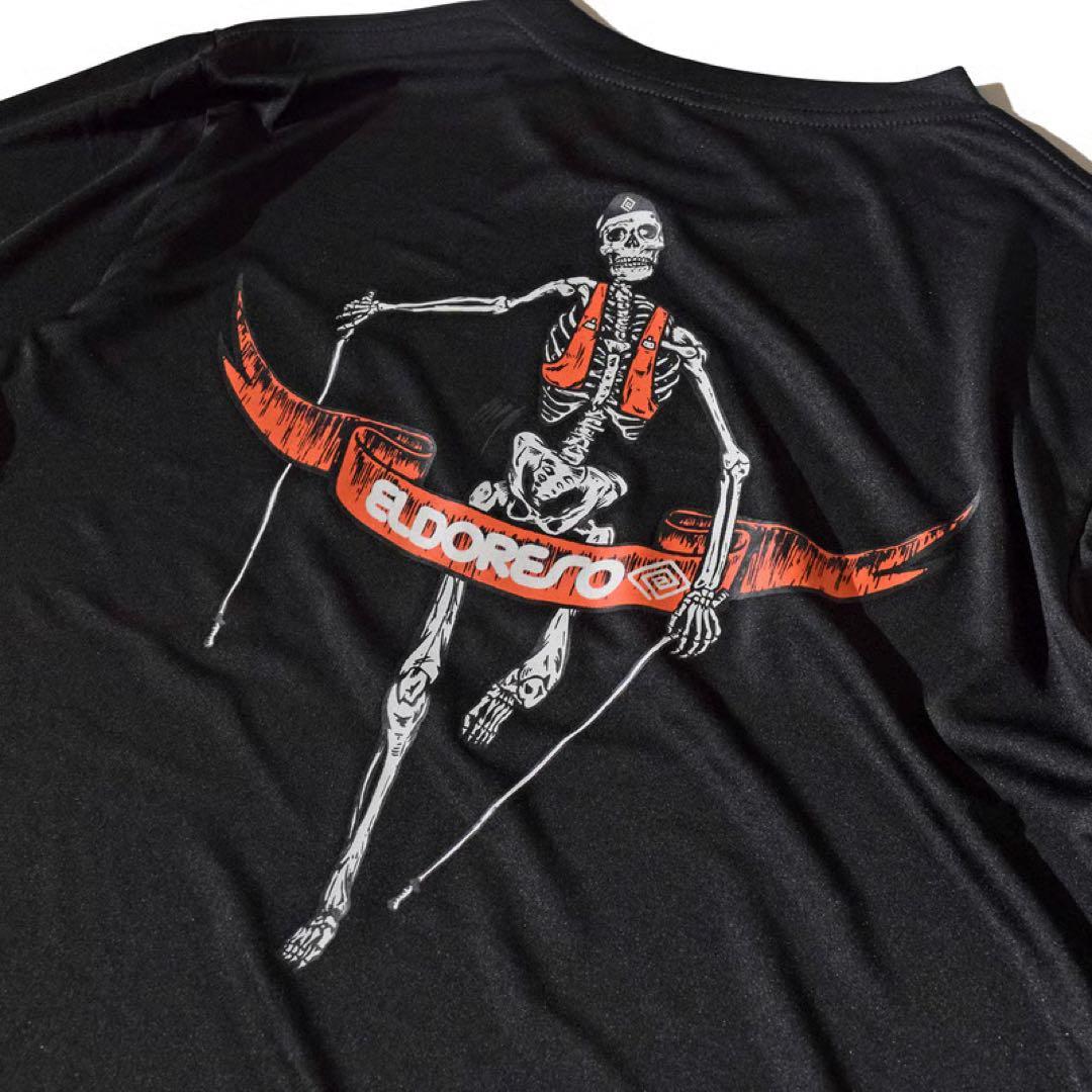 ELDORESO エルドレッソ ボーンマン Tシャツ 未使用品　サイズMブラック