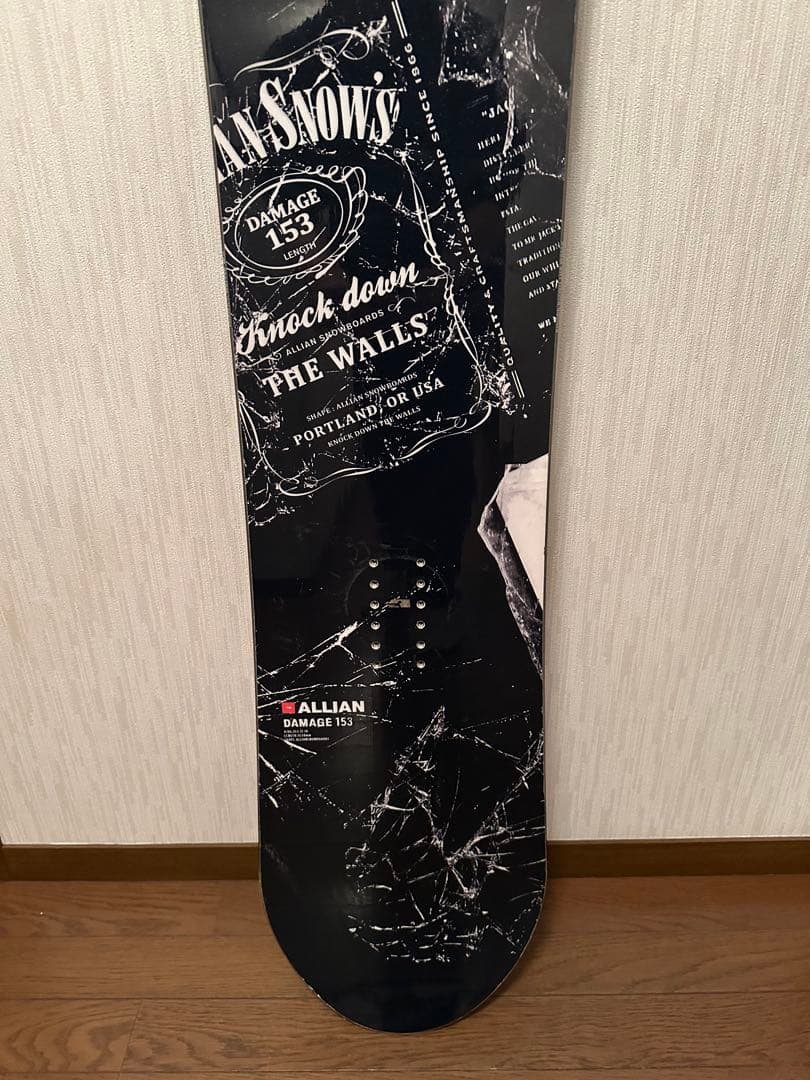 スノーボード ALLIAN DAMAGE 153cm