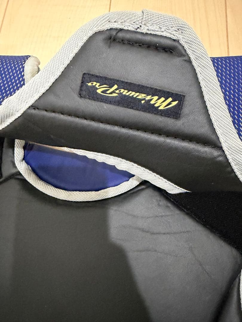 Mizuno pro 軟式キャッチャー防具セット 青 JSBR