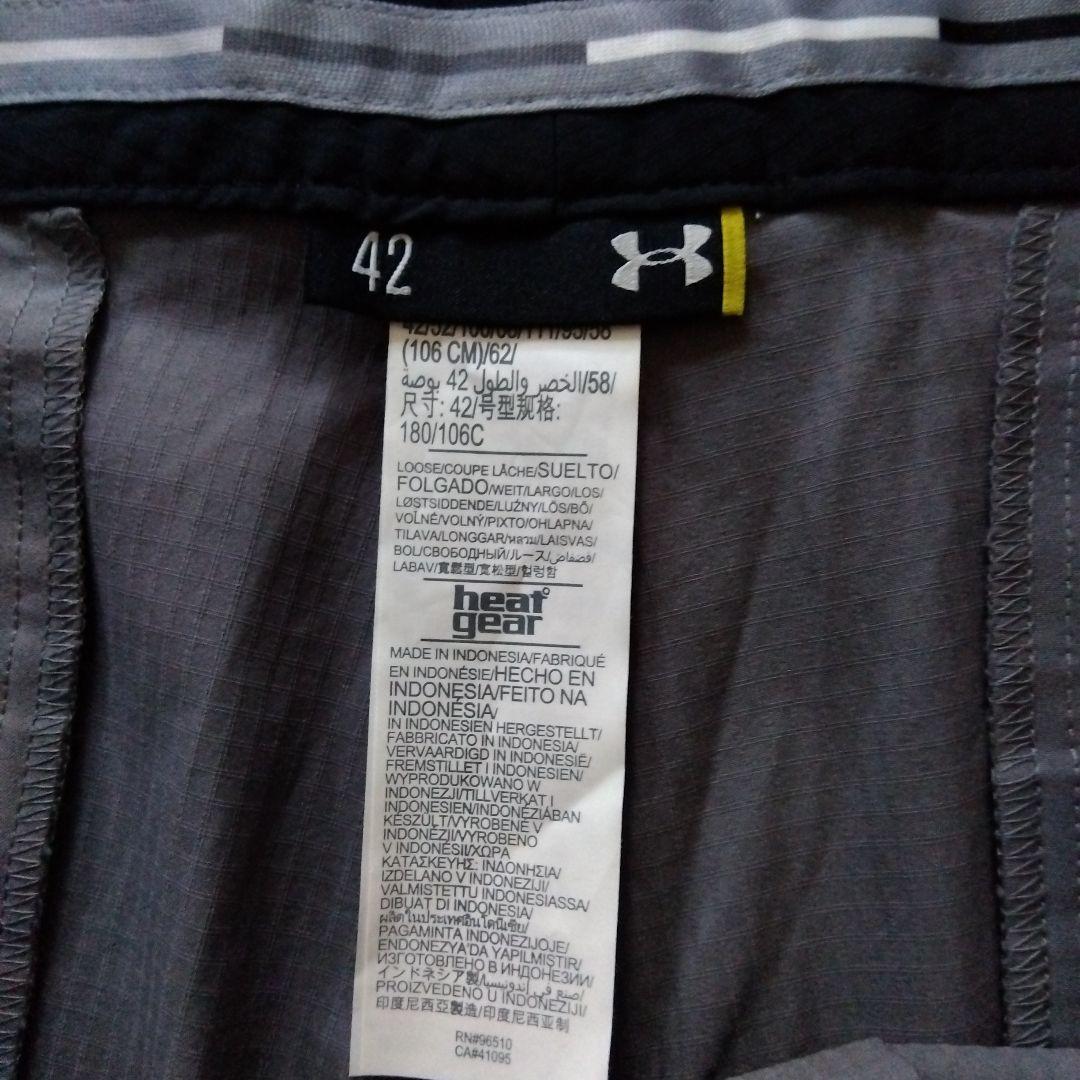 処分セール！UNDER ARMOUR ゴルフ冷感ハーフパンツ