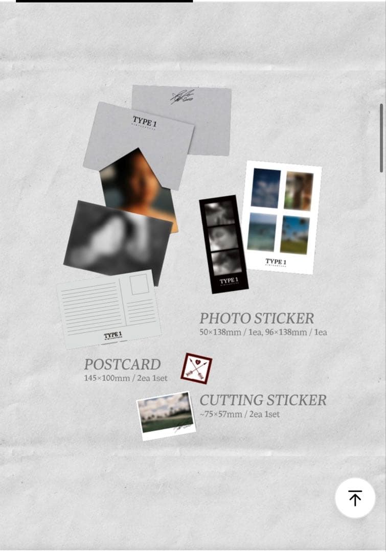 BTS V type1フォトブック