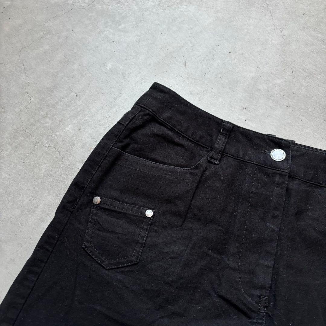   Golf バックロゴ ストレッチスカート 黒 M