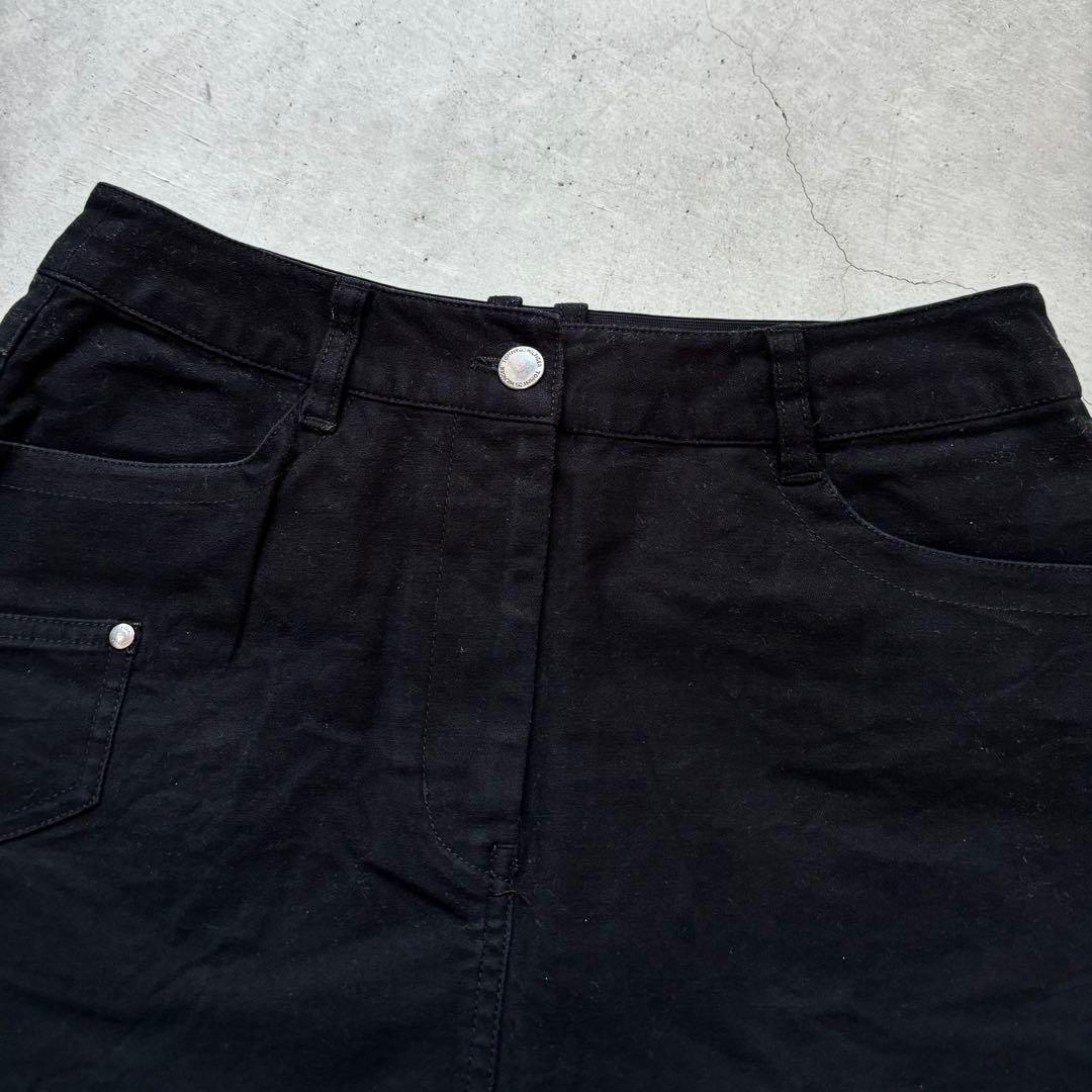   Golf バックロゴ ストレッチスカート 黒 M