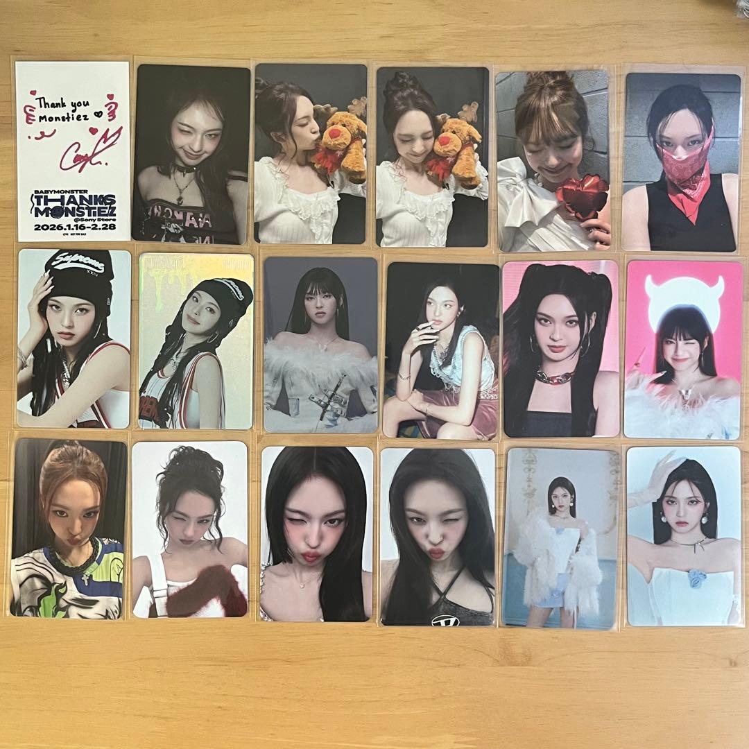 BABYMONSTER チキタ トレカ 34枚セット