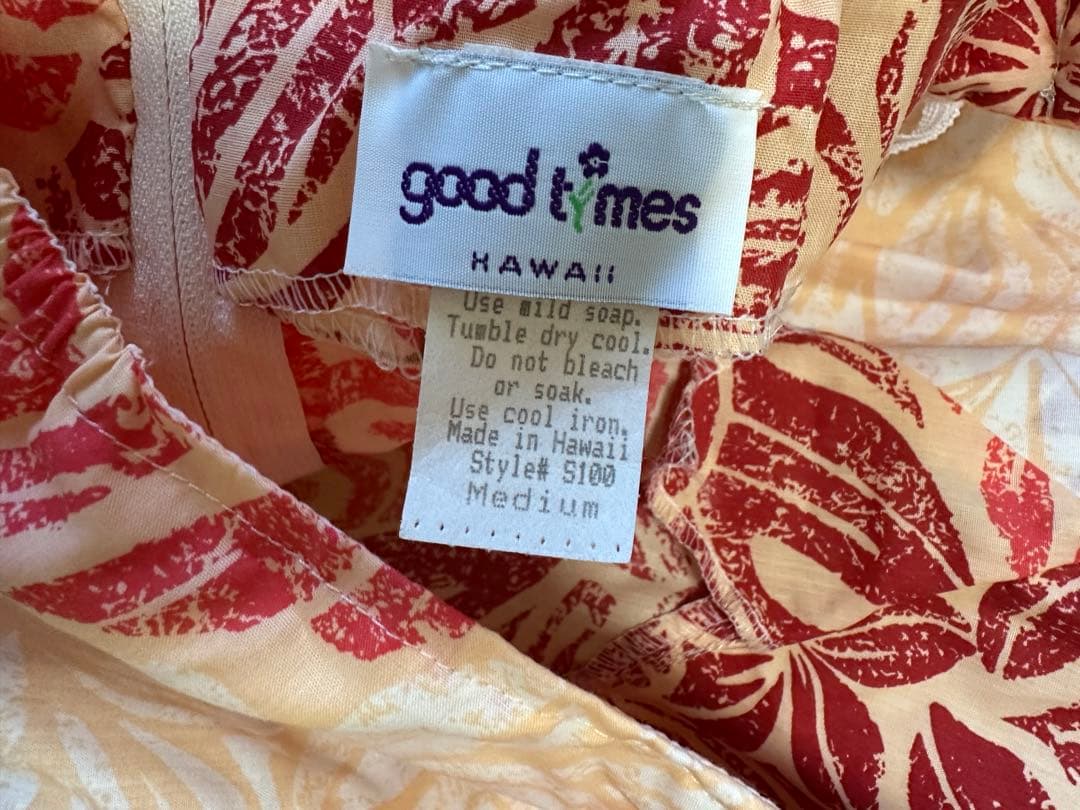 goodtimes Hawaii ハワイアンドレス