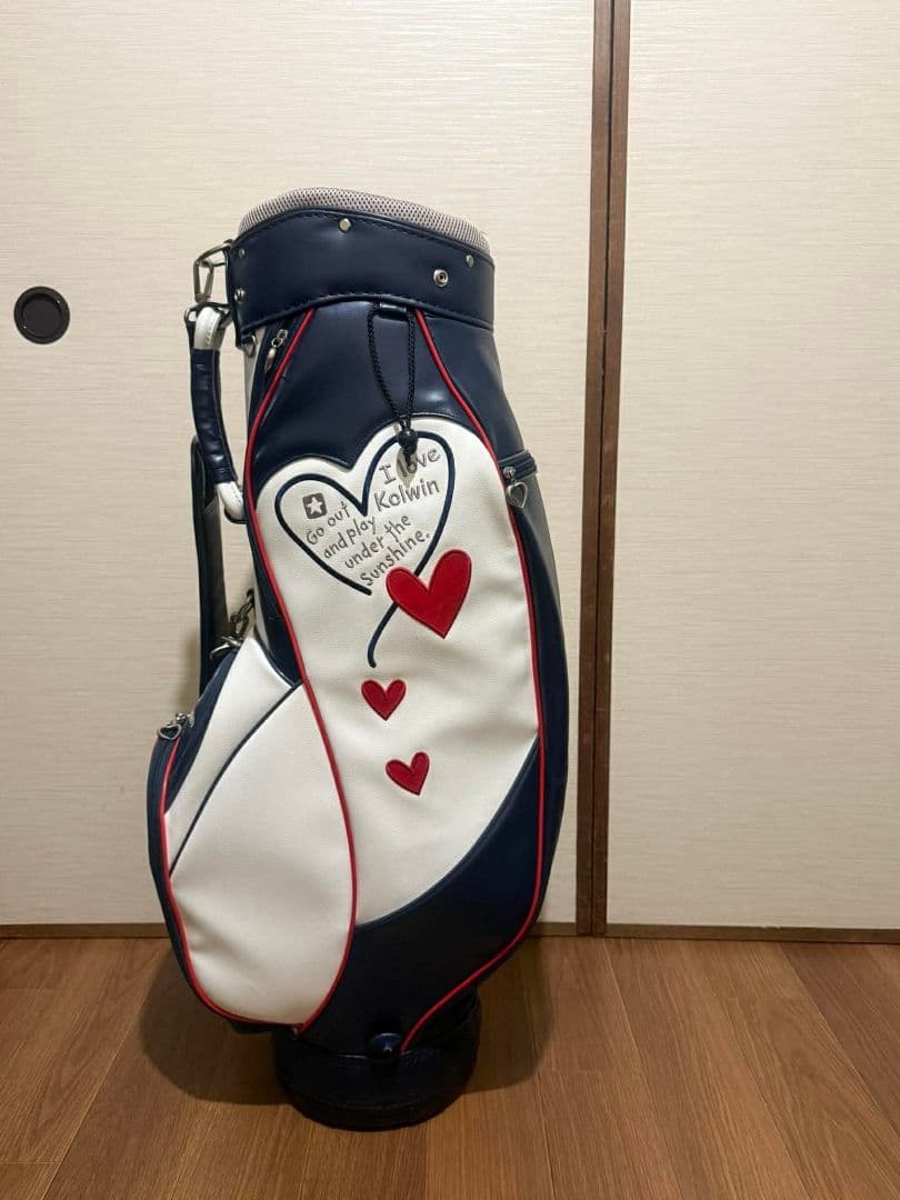 【本日限定24時間以内発送】美品 Kolwin レディース ゴルフバッグ