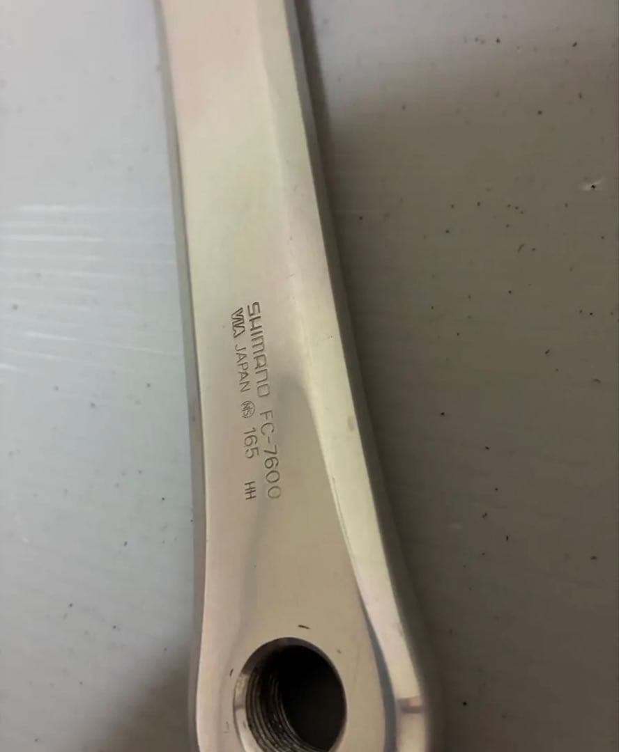 クランクシマノDURA-ACE FC7600 165 （NJS）ギア　スギノ