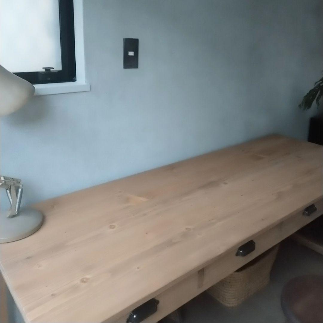 ◼️4drawers wood working table 作業台