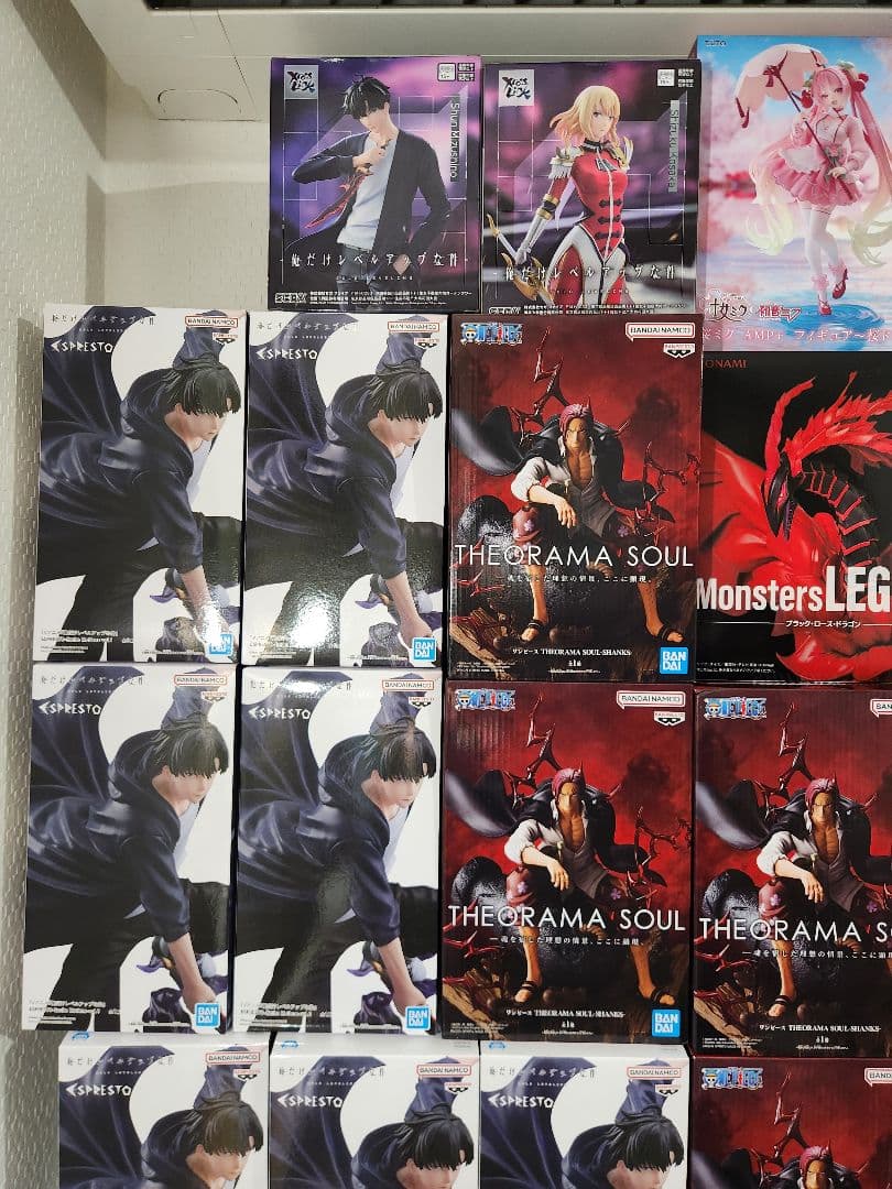 未開封フィギュア27個 美少女系 俺レベ 桜ミク ドラゴンボール 遊戯王